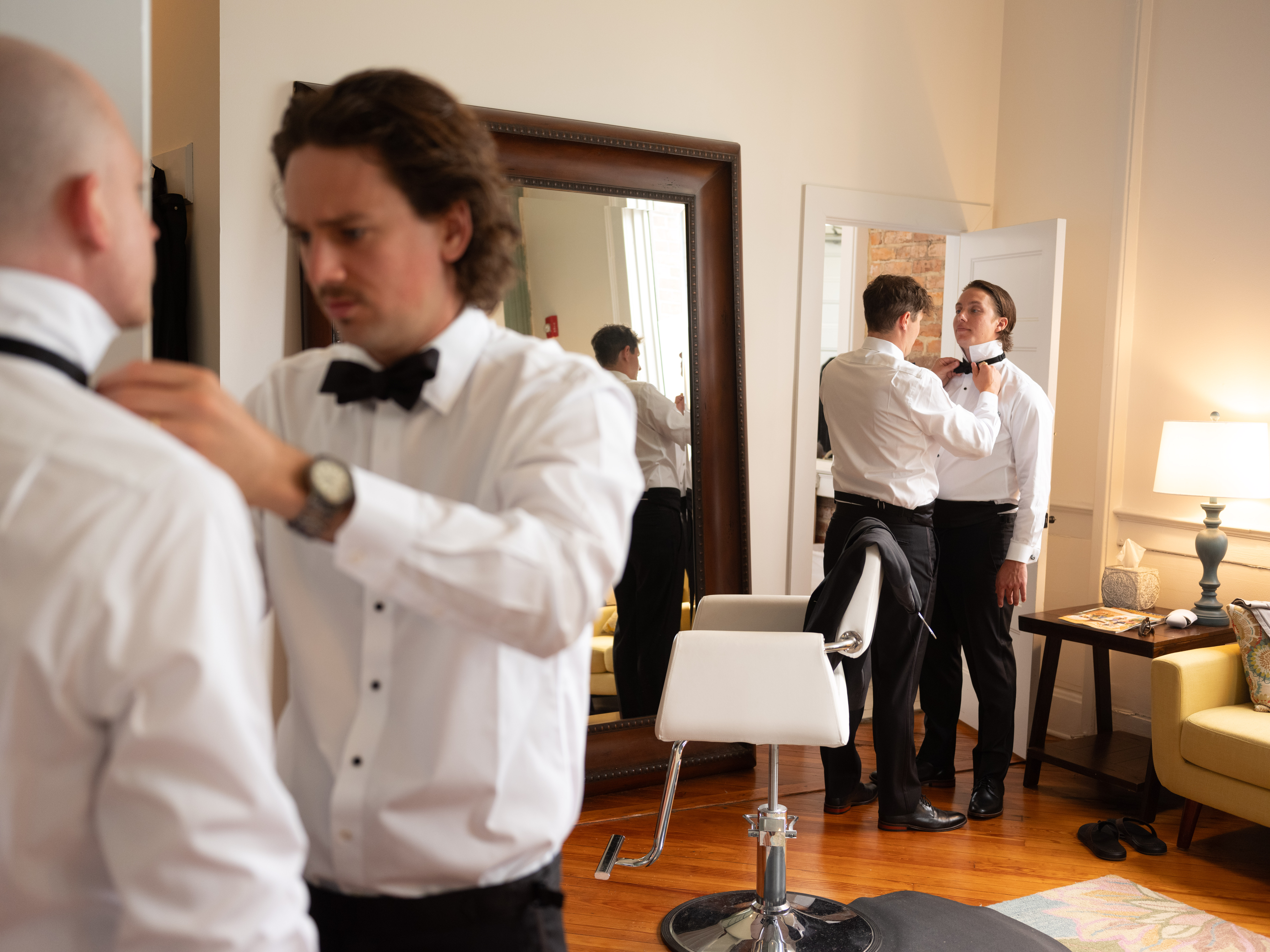 Radiant couple portrait in golden hour light